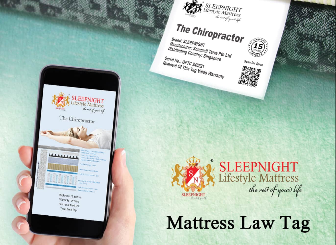 Mattress Law Tag System