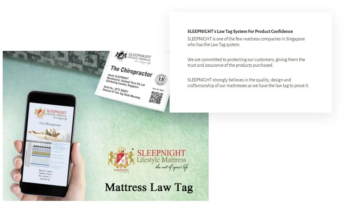 SLEEPNIGHT's Law Tag System